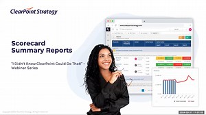 Webinar 88: Scorecard Summary Reports