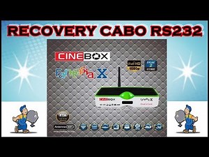 Recovery Cinebox Fantasia X - Led Verde Cabo RS232