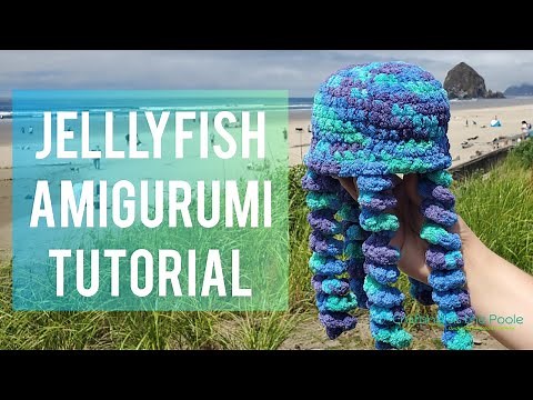How to Crochet a Jellyfish Stuffed Animal Toy Amigurumi