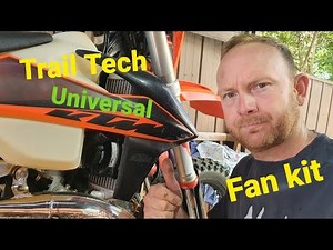 Trail Tech Universal fan kit keeps your bike cool WHEN it counts!!