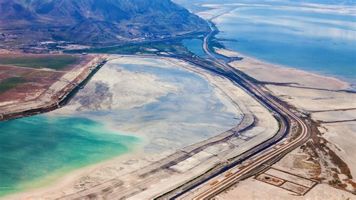 White gold rush: Harvesting lithium from Great Salt Lake