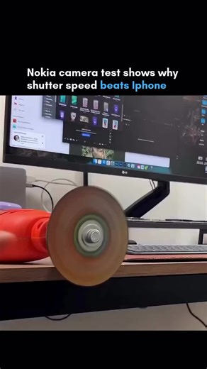 This video shows motion, not megapixels. Time matters more than tech age. The iPhone used a slower shutter speed. Movement blurred as light stayed on the sensor longer. The old Nokia used a faster shutter speed. Motion froze because exposure time was shorter. Camera quality is not just resolution. It is how fast the camera sees time. How often does newer tech hide basic principles? Credits: Original content owners Follow @furiouslytech 👉 Get 600 AI prompts for creators. Comment TOOL. #photograp