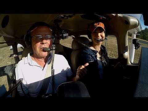 Private Pilot Flying Lesson, Part 6, Airspace and Communications. www.askcaptainscott.com