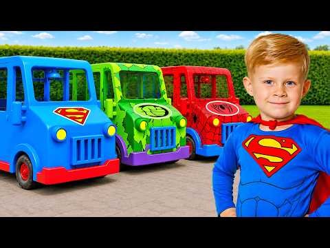 Adventures with the Superhero Bus and More Stories for Kids