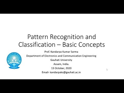 Pattern Recognition Basics