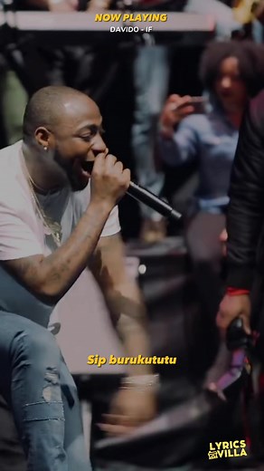 Davido If Song Lyrics Video | African Music