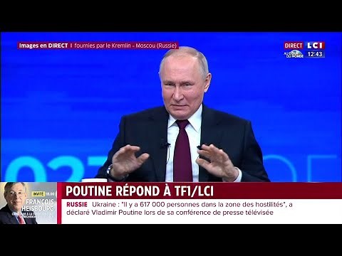 Vladimir Poutine : "Nous nous tenons prêts à poursuivre nos interactions avec la France"