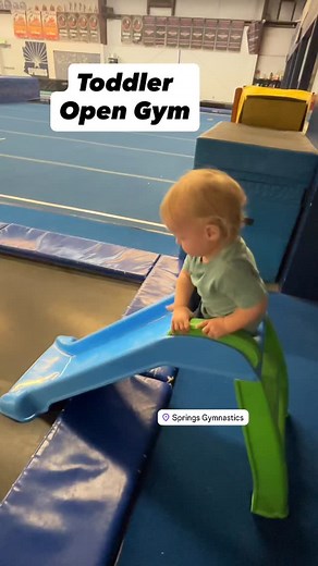 It’s time for Toddler Open Gym!  Join us Friday from 9–10 AM for an hour of fun, movement, and smiles. All little athletes under age 5 are welcome — come jump, tumble, and play! | Springs Gymnastics | Facebook