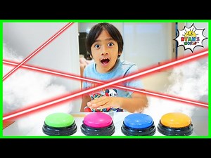 Don't Press the Wrong Button Super Spy Ryan Challenge! - Videos For Kids