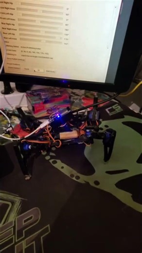 Spider Robot DIY Quadruped V2 Wireless