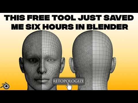 Stop Wasting Time: How to Retopologize in One Click