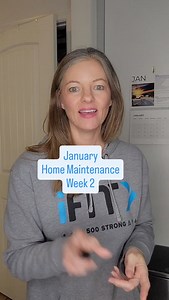 It's Week 2 of our monthly Home Maintenance series for January. This week we're going to inspect our fire extinguishers, clean all of our air return vents, and then clean and inspect all of our drains. Grab a copy of the Home Maintenance calendar at thedailydiy.net #thedailydiy #homemaintenance #cleaningtips | The Daily DIY