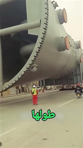 Transporting the Propane Splitter Tower / The Most Difficult Transport Operation #Propane