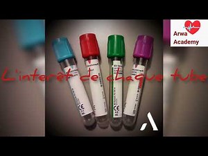 Les tubes de prélèvement sanguin