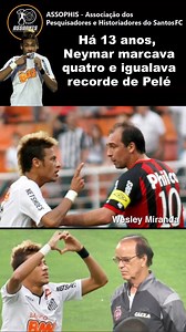 70K views · 2K reactions | Há 13 anos, @neymarjr marcava quatro gols,...