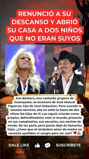 A los años de una ruptura, Ana Bárbara siguió siendo madre de dos niños que no eran suyos