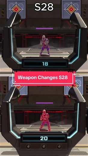 All Weapon Changes in Season 28 of Apex Legends. Marksman’s got a nerf, shotguns got a buff.. #apexlegends #season28 #gaming