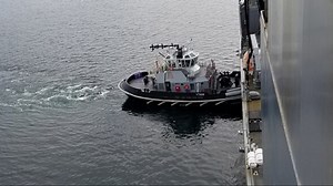 Navy debuts cleaner-burning tugboats in Washington state