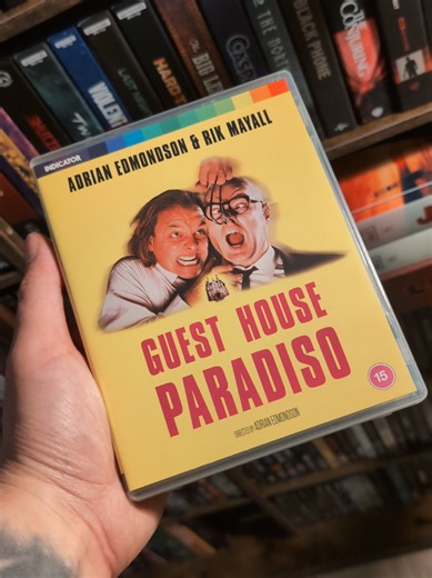Indicators 4K scan Blu-ray release for Rick Mayall (Drop Dead Fred) & Ade Edmondson's feature length Bottom movie. Always has me in stitches 😭 #dropdeadfred #bluray #movienight #britishcomedy #ukcomedy