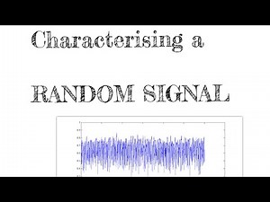Characterising a random signal | Spectral density and standard deviation