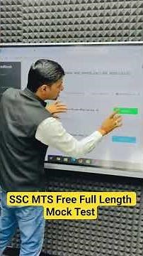 SSC MTS Free Full Length Mock Test #testbook #shorts #mts2025