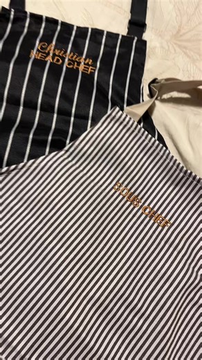 Personalised Embroidered Aprons for Chefs