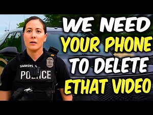 Idiot Female Officer Gets Owned & Dismissed! DELETE THE VIDEO! First Amendment Audit
