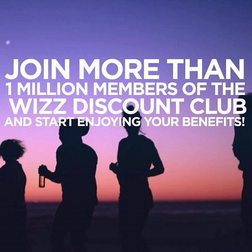 🤑 Do you want even cheaper tickets? Join more than 1 MILLION members of the WIZZ Discount Club and start to enjoy benefits immediately! ✈️😍 Read more at: bit.ly/2K76AEK | Wizz Air