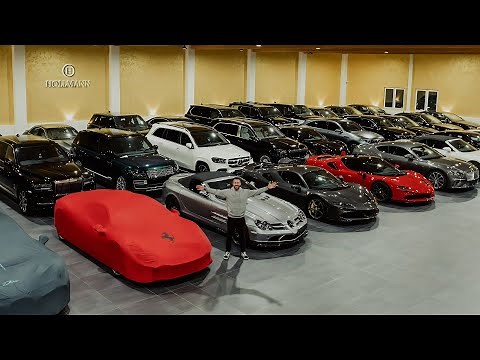 Germanys hidden $40 MILLION car collection, Bugatti Divo, Lamborghini, SLR .. / The Supercar Diaries
