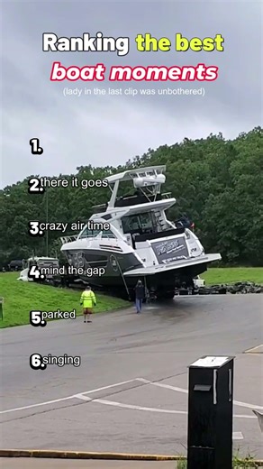 Ranking the best boat moments #ranking #funny #boat