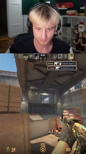 How THE GOD GAMER 1v4's On CS2