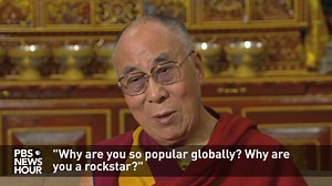 964 reactions · 868 shares | Tonight on PBS NewsHour, Fred de Sam Lazaro talks with the Dalai Lama about his mission to find peace. | PBS NewsHour | Facebook