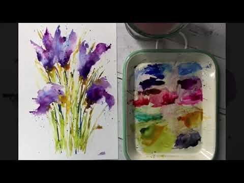 Let's Paint Irises Right Now!
