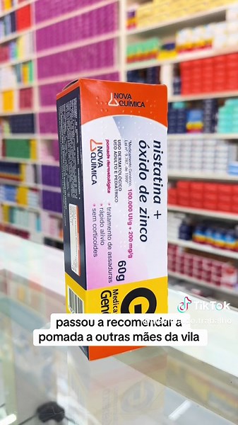 Uso de Nistatina y Óxido de Zinc en Tratamientos