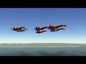 Huge Formation Flight | BRAND NEW Sukhoi SU-35 | GeoFS Multiplayer