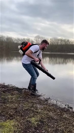 This Guy Just Invented a Leaf Blower Boat! 🤯 (AI) | Survival Island