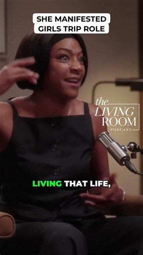 How Tiffany Haddish Manifested Her "Girls Trip" Role | The Living Room Podcast