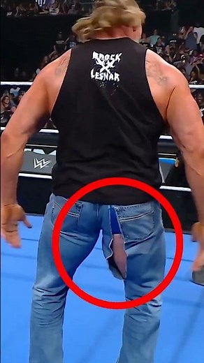 Brock Lesner Wardrobe Malfunction in WWE