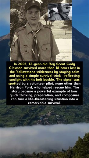 “Lost Scout Saved by Sunlight—and Harrison Ford”