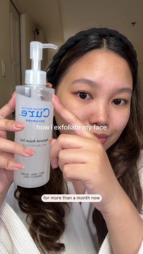 Cure Natural Aqua Gel - Exfoliating Skincare Routine