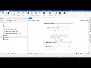 UiPathStudio - Using Invoke Code Activity