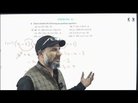 Quadratic Equations Ex 4.1 Q1 | Class 10 Maths JKBOSE | Step-by-Step Explanation 🔥