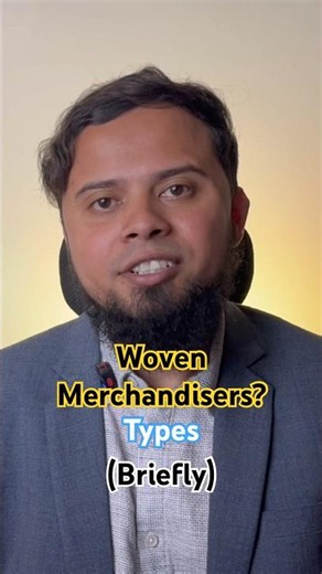 Woven Merchandisers Explained in 15 Sec | Denim, Shirt, Bottom & Outerwear