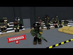 MILITARY TRAINING IN BROOKHAVEN 🏡 RP!