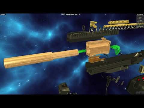 Laugo Arms Alien pistol (Bütün parçalar - birleştirme)