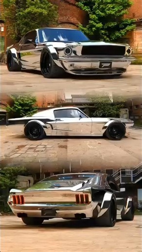 Chrome 3D ‘67 Mustang Prototype — American Muscle Brought to Life!