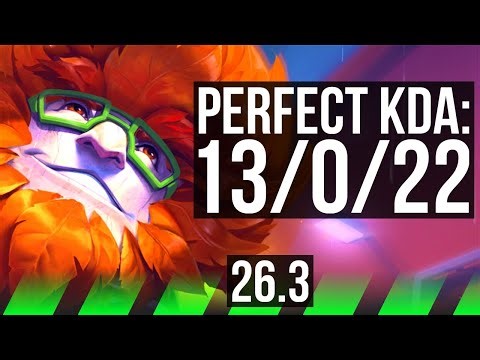 IVERN vs VOLIBEAR (JGL) | Perfect KDA: 13/0/22, 32K damage | EUW Diamond | 26.3