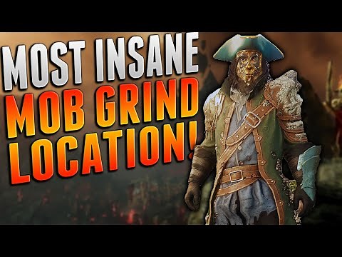THE MOST INSANE MOB GRINDING SPOT! BEST Weapon XP Farm! Highest Density Mob Farm! | New World!