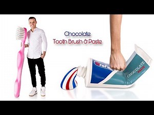 Chocolate Toothbrush and Paste!