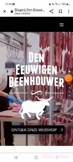 1.5K views | Onze feestfolder is nu ook online beschikbaar! Bestel dus vanuit het gemak van jouw zetel al het lekkers voor de feestdagen :) | Den Eeuwigen Beenhouwer Herzele | Facebook